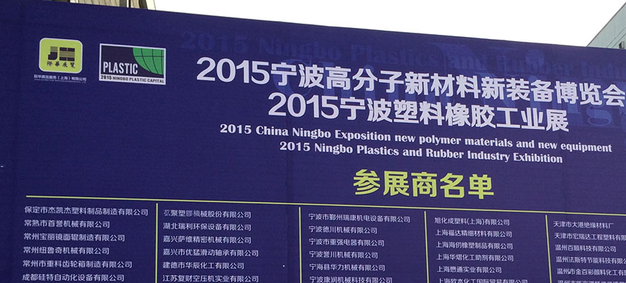 瑞利機械亮相2015中國(寧波)塑料橡膠工業展(圖2)